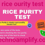 rice ourity test