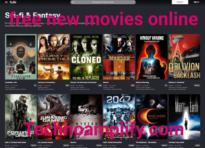 free new movies online